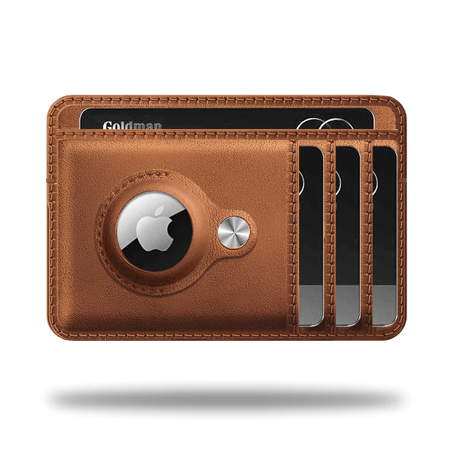 Minimify Slim AirTag Wallet - Premium Leather