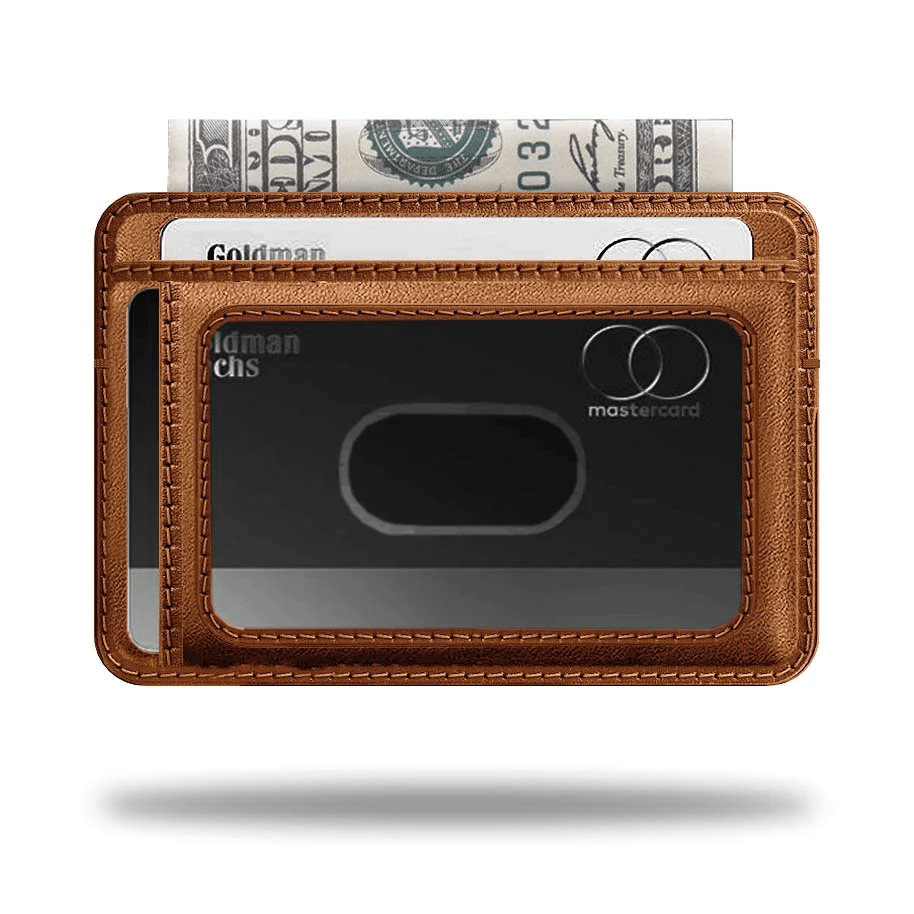 Minimify Slim AirTag Wallet - Premium Leather