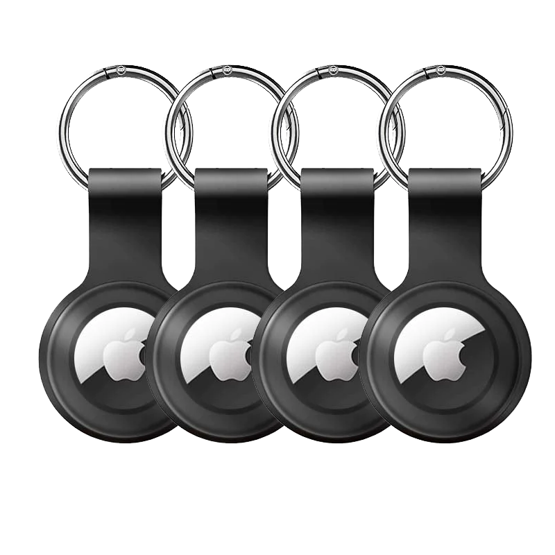 AirTag Keychain - Silicone - 4 Pack